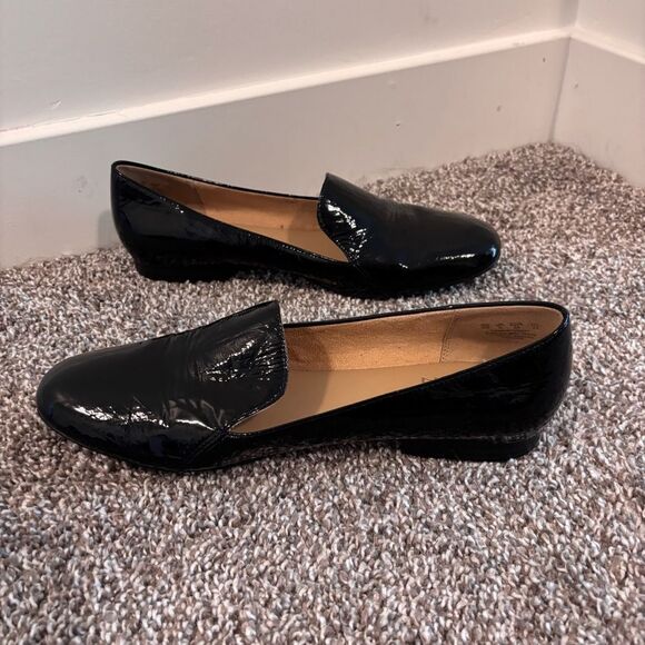 Naturalizer Women's Emiline Slip-On Loafer Black Leather Size 8 - Picture 6 of 15